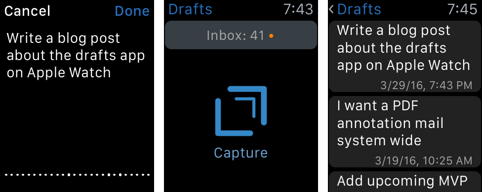 Draft Notes with Apple Watch Banner Image