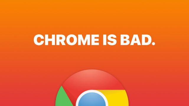 Chrome is Bad Banner Image