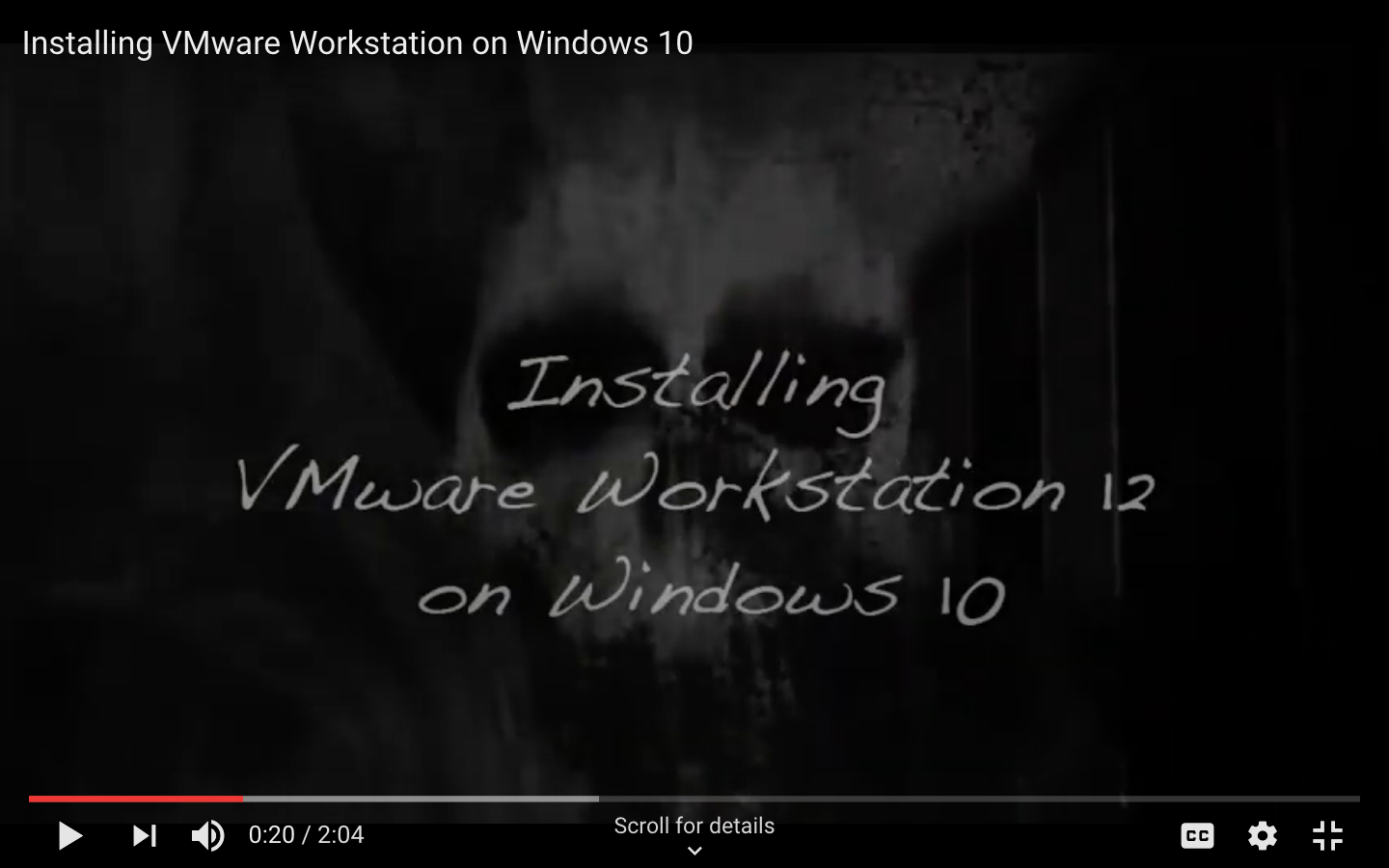 Installing VMware Workstation 14 Pro on Windows 10 Video https://youtu.be/1vziE9hYy1w
