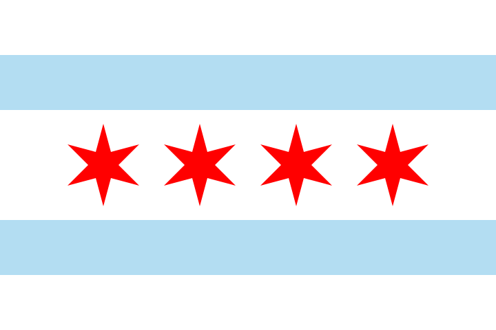 Chicago Flag - Wikimedia