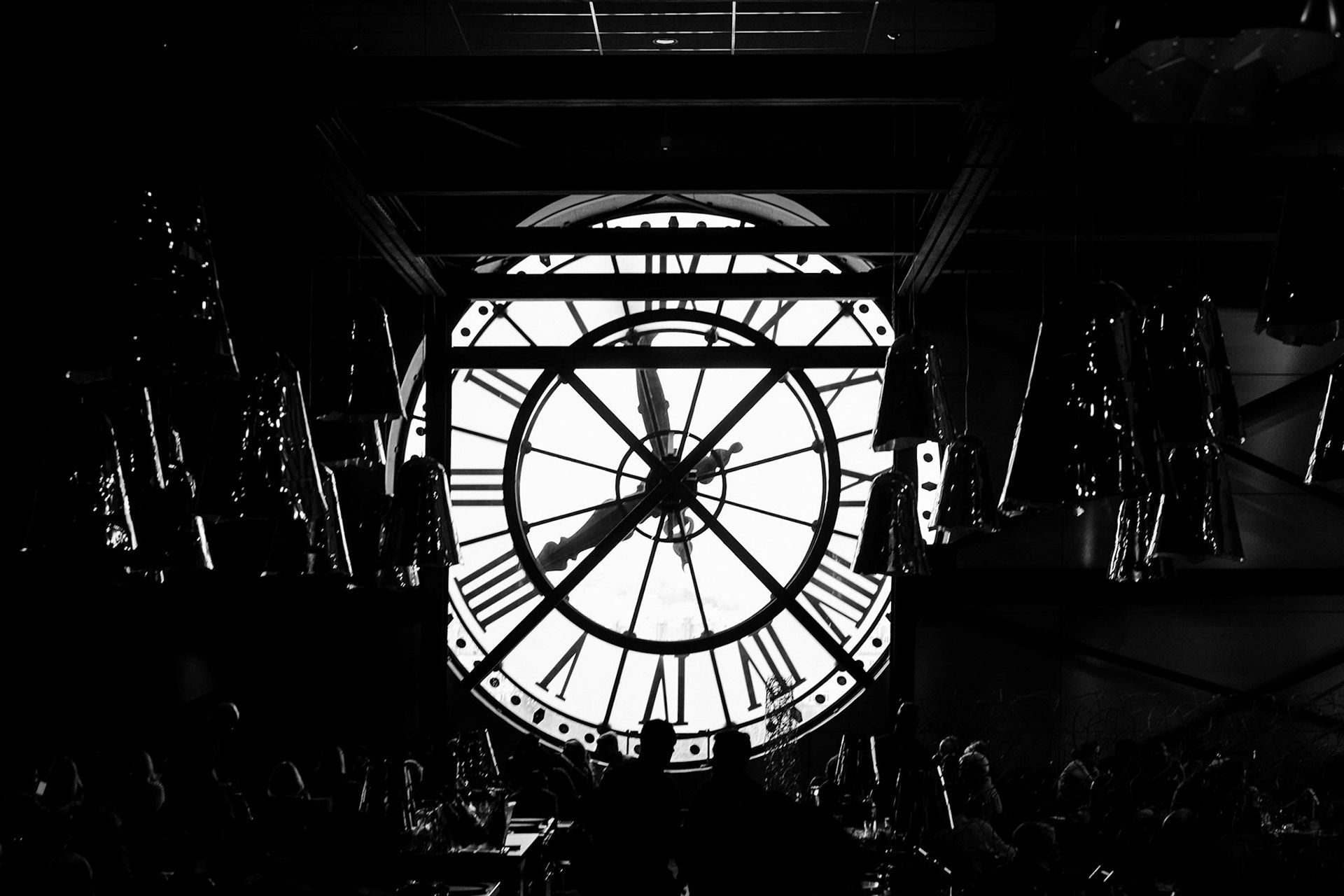 Clock in the Musée D’Orsay