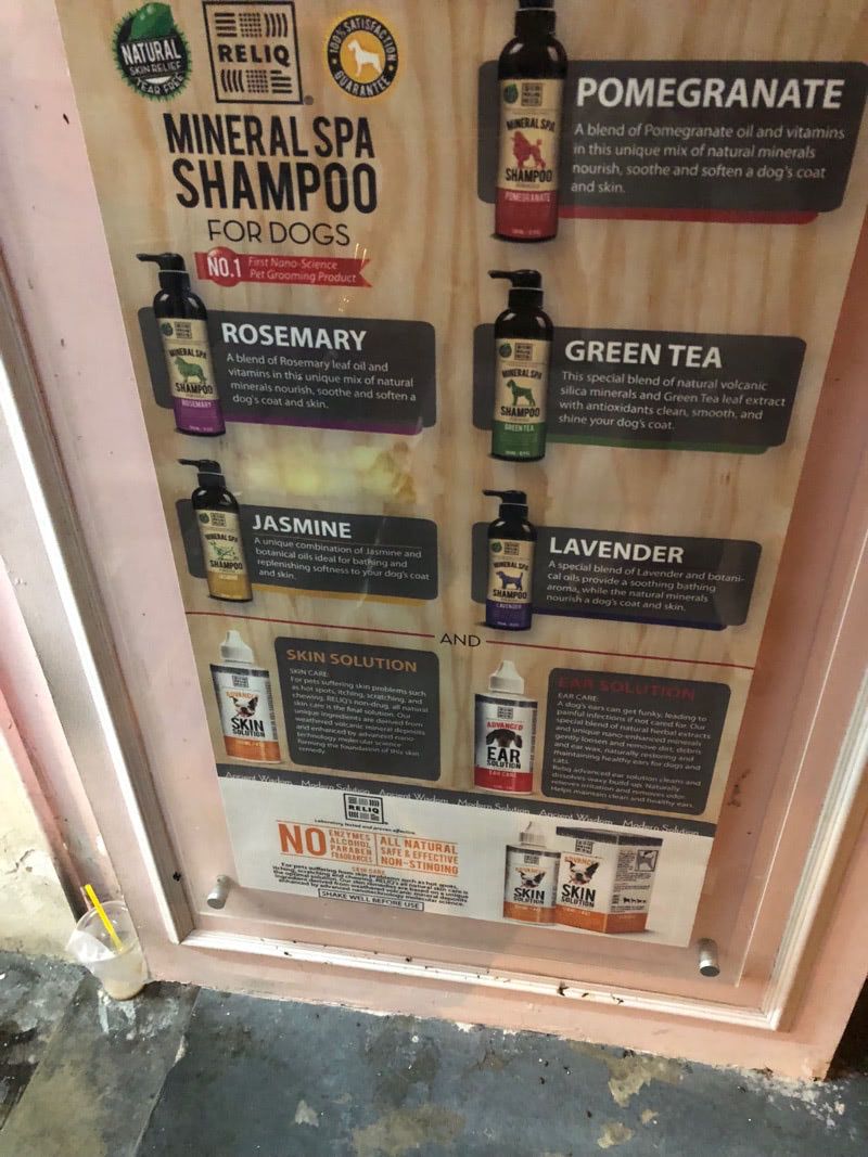 Shampoo for dogs