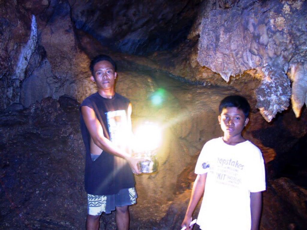 The underground cave