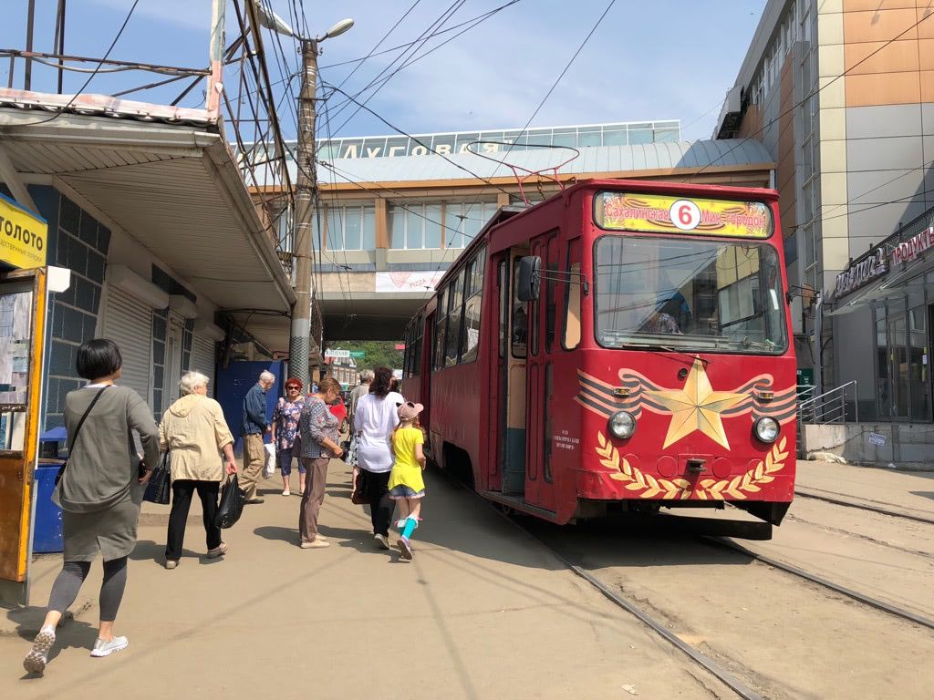 The last tram line in Vladivostok