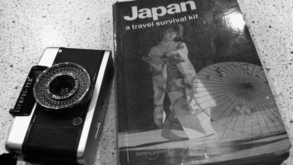 Old Lonely Planet about Japan